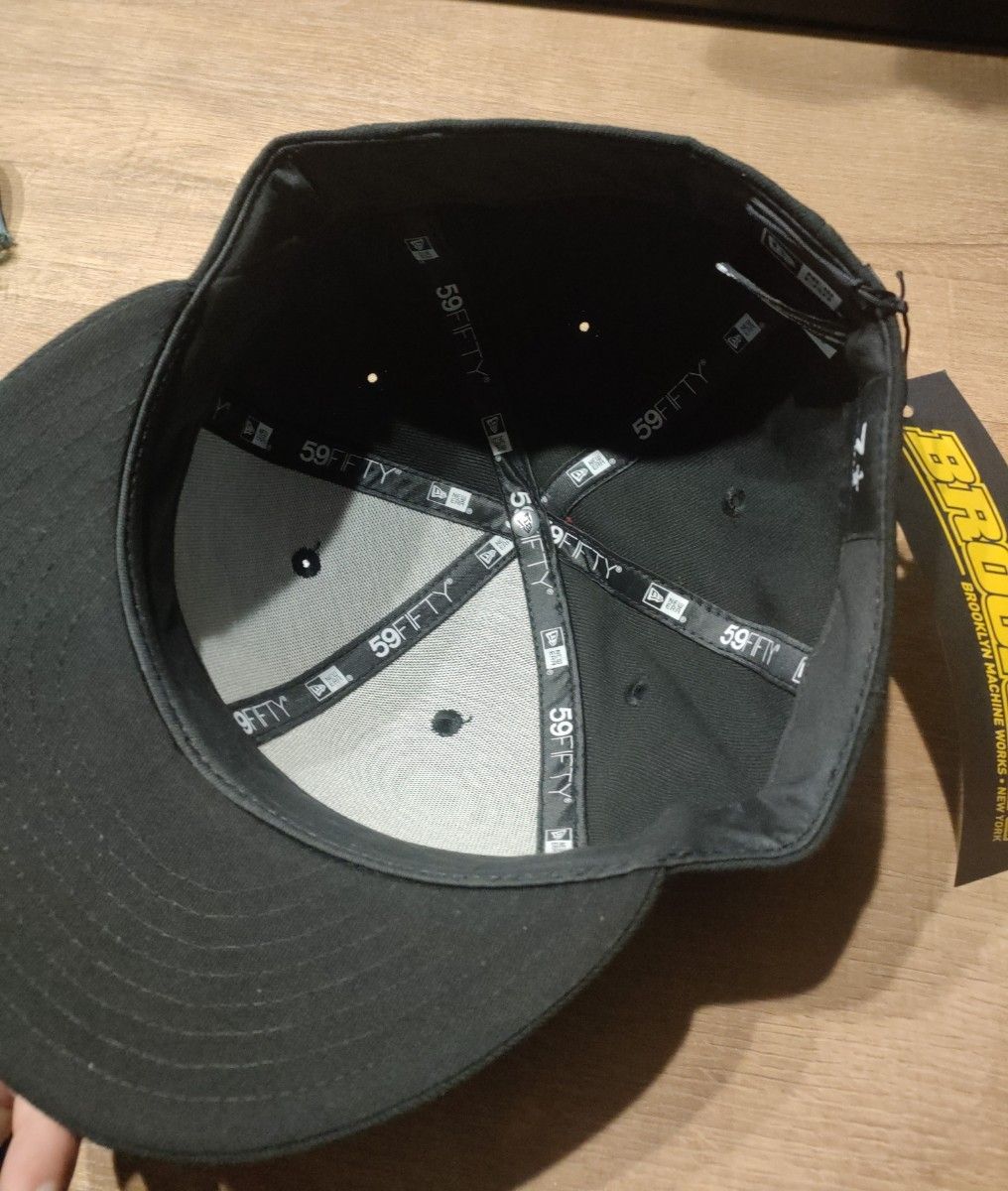 新品未使用 NEW ERA × BROOKLYN MACHINE WORKS キャップ 7 1/2 59.6cm 帽子 ニューエラ