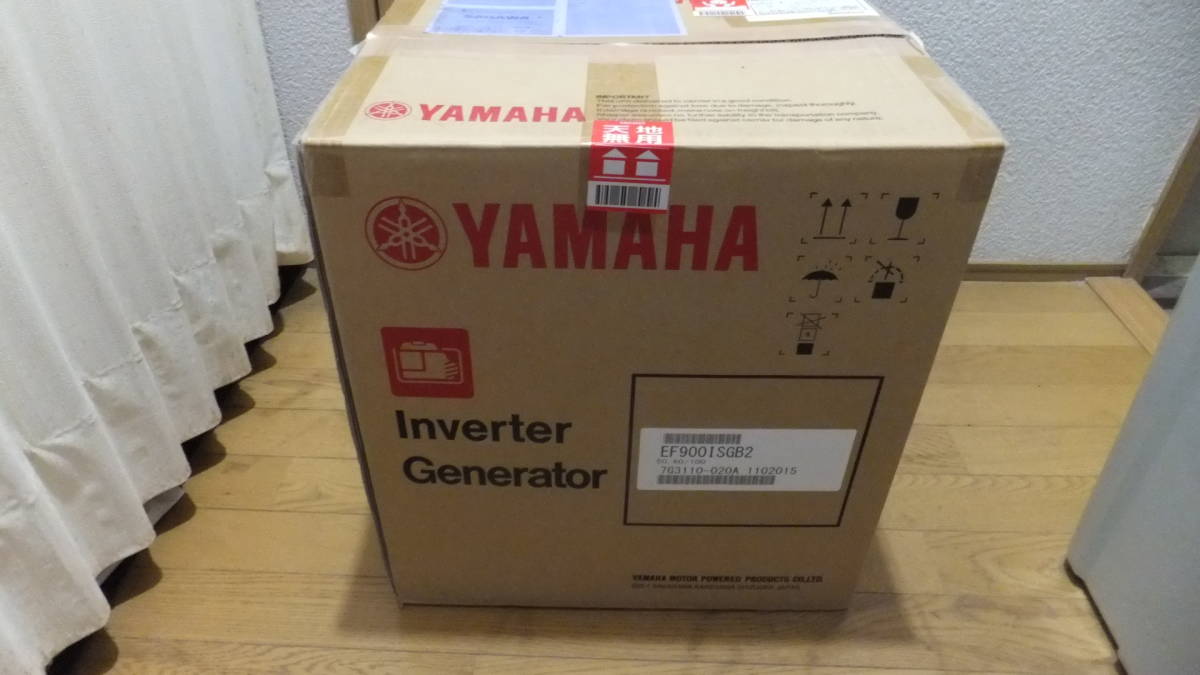 即決 YAMAHA（ヤマハ）EF900ISGB2 カセットボンベ発電機 未使用品