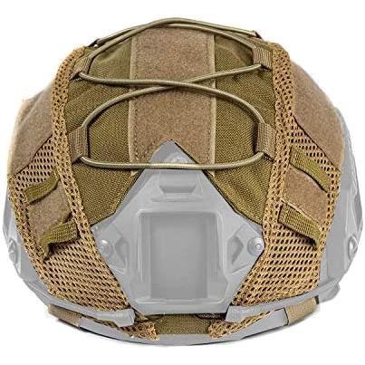 ★ブラウン★ OneTigris ヘルメットカバー MC ヘルメット保護用 Fast PJ タイプに ヘッドウェア サバゲーの画像3