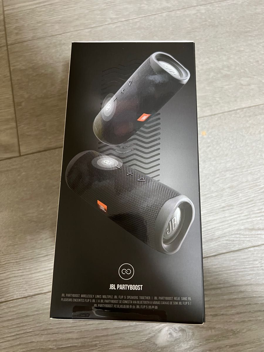 【新品未開封】JBL FLIP5 Bluetoothスピーカー ブラック