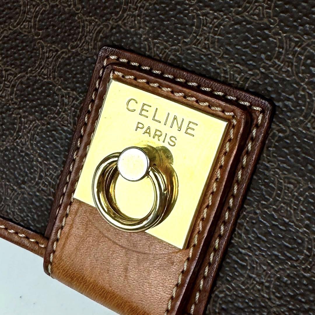 美品】CELINE OLD オールド セリーヌ ショルダーバッグ ガンチーニ