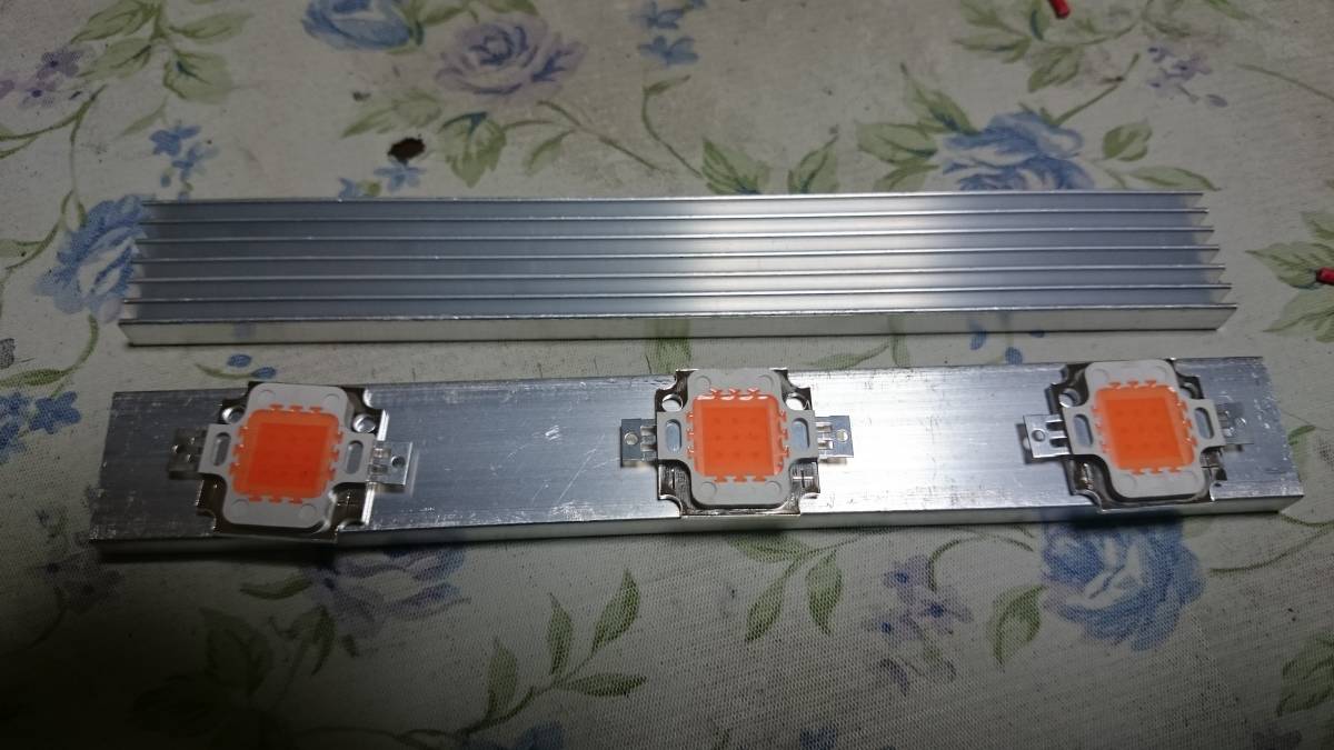 ヤフオク Dc12v １０ｗ フルスペクトラム ハイパワーled