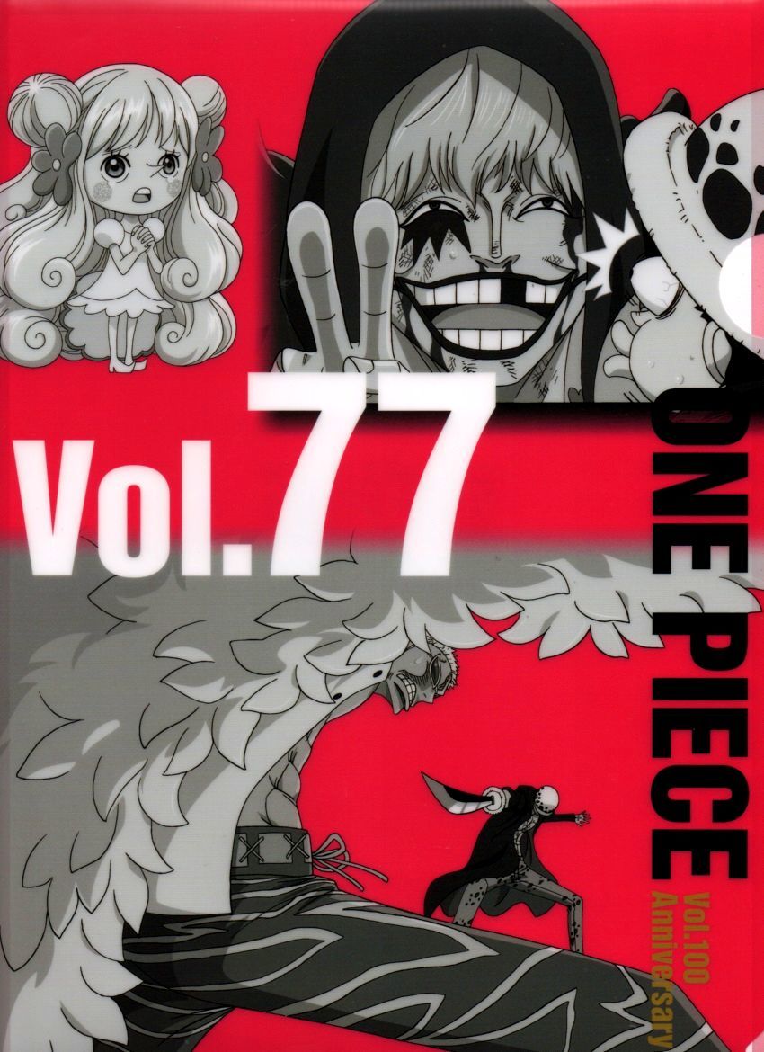 ONEPIECE-ワンピース-　ヒストリー　No.77　A4クリアファイル　1枚　未使用 _画像1