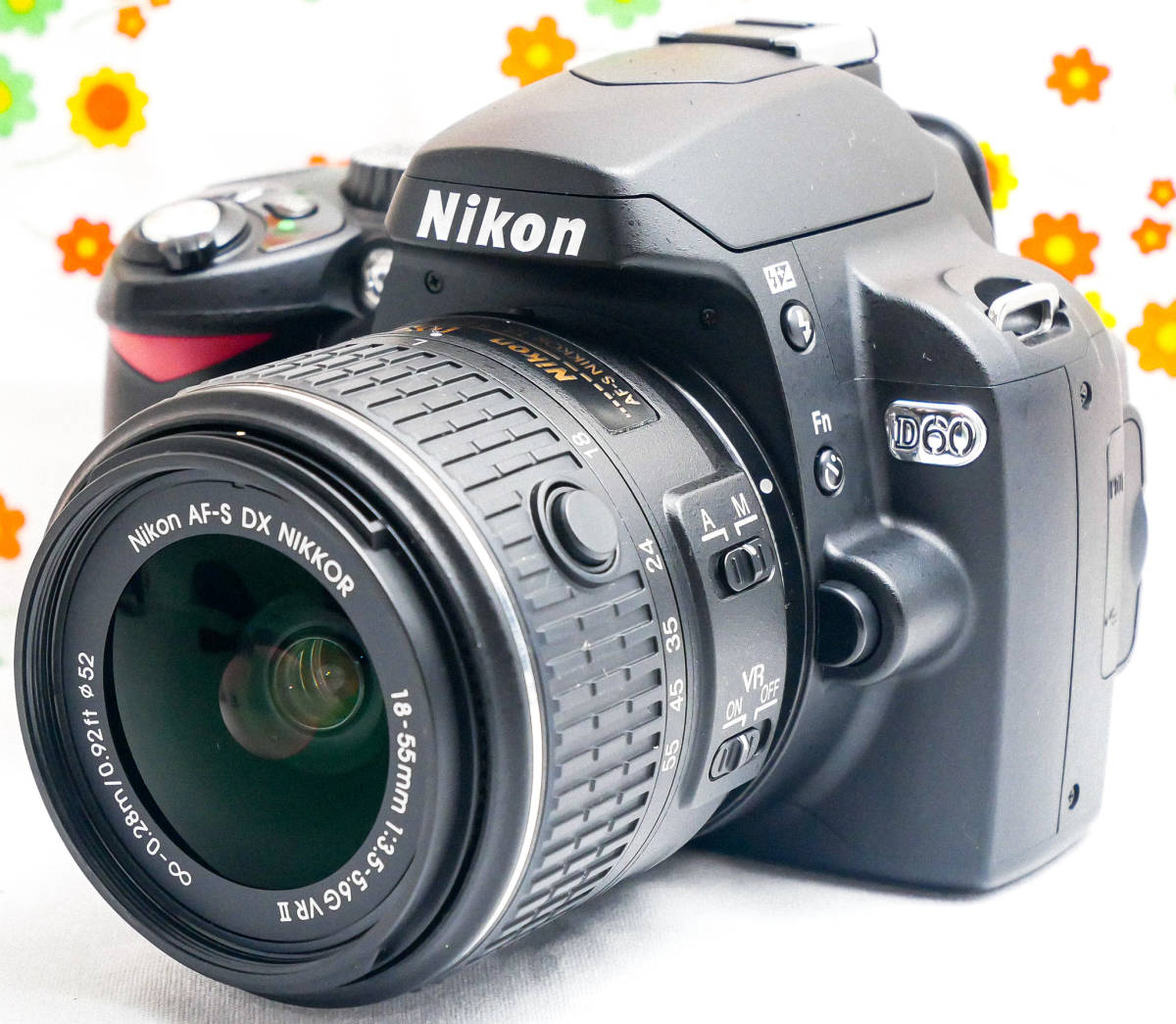 ニコン Nikon D60☆スマホ転送可♪☆小型・軽量☆デジタル一眼レフ-