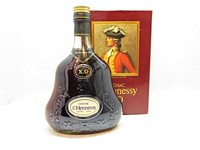 ★☆【古酒】Hennessy XO COGNAC ヘネシーXO 金キャップ グリーンボトル コニャック ブランデー 700ml 40% 箱あり ブランデー ot☆★の画像1