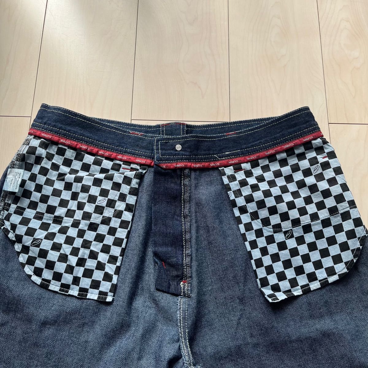 OLD VANS バンズ 90s デニム ハーフパンツ ショートパンツ OLD VANS バンズ 90s デニム ハーフパンツ ショートパンツ