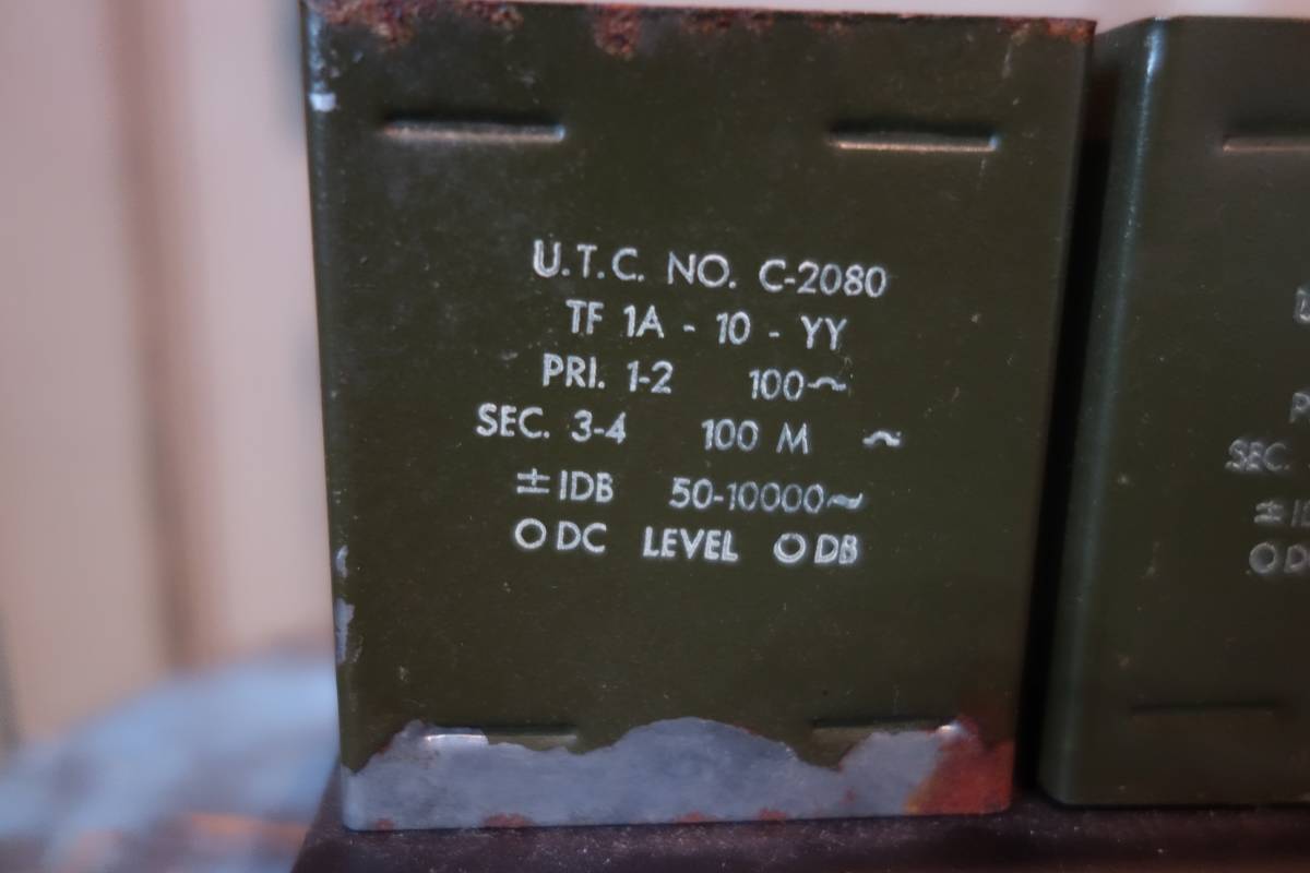 UTC C-2080 MC昇圧トランス 動作品 | www.gamescaxas.com