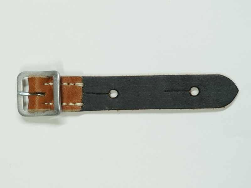 ナチスドイツ軍 ヘルメット チンストラップ(SS用)☆WW2独軍補修用品