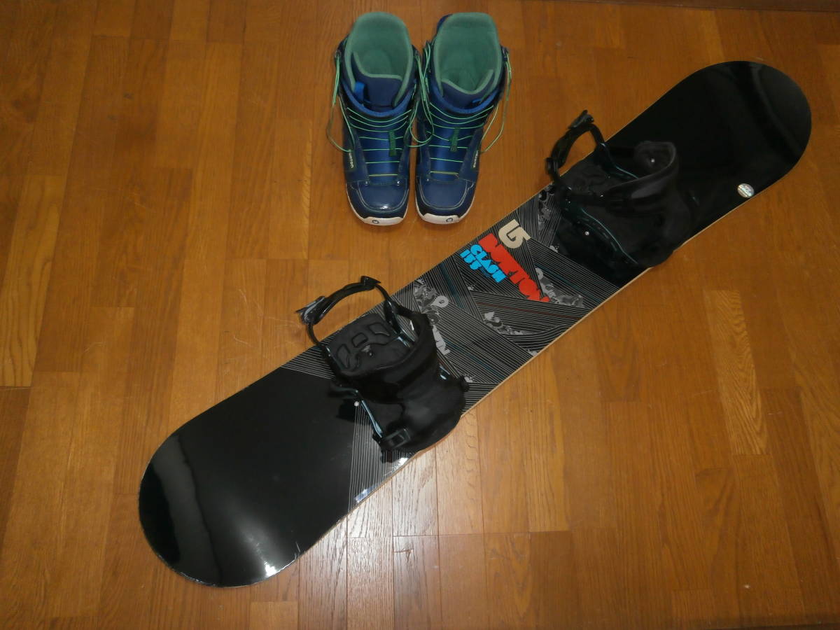 公式 スノーボード １５５ ブーツ ２７ｃｍ セット 初心者用 入門用