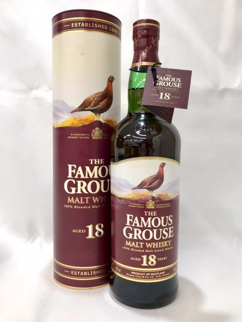 未開栓】フェイマスグラウス 18年 FAMOUS GROUSE モルトスコッチ