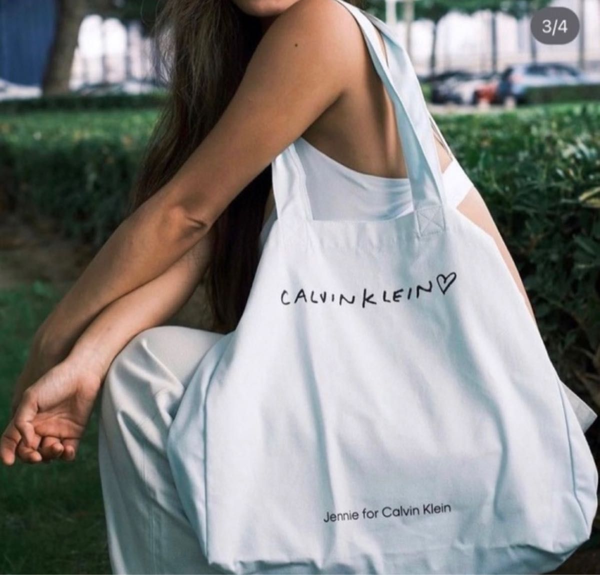 Jennie for Calvin Klein トートバッグ 新品未使用 ジェニ Jennie for Calvin Klein トートバッグ 新品未使用 ジェニ