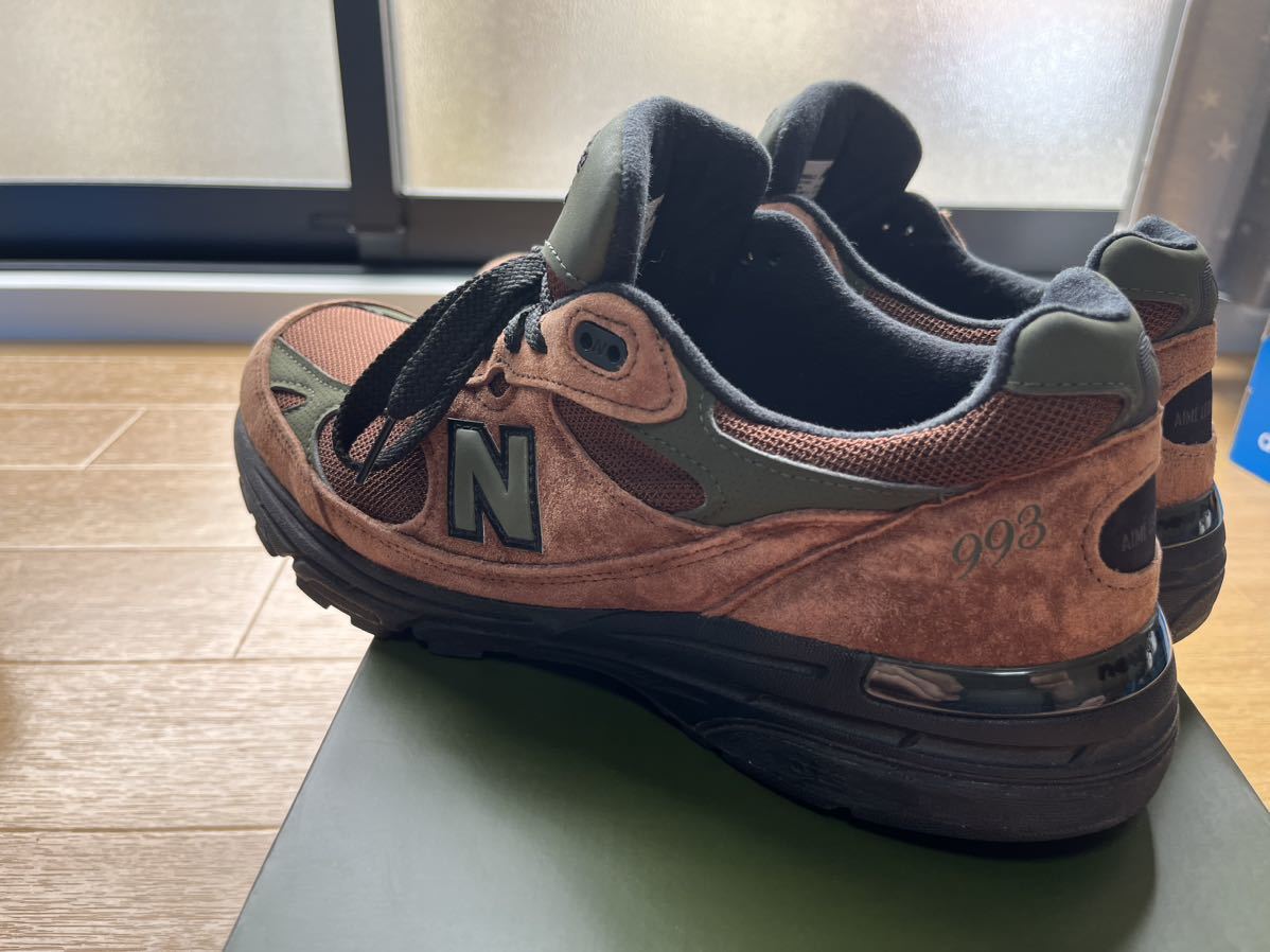 送料無料 極美品 NEW BALANCE MR993ALD 28.5cm US10.5 MADE IN USA D