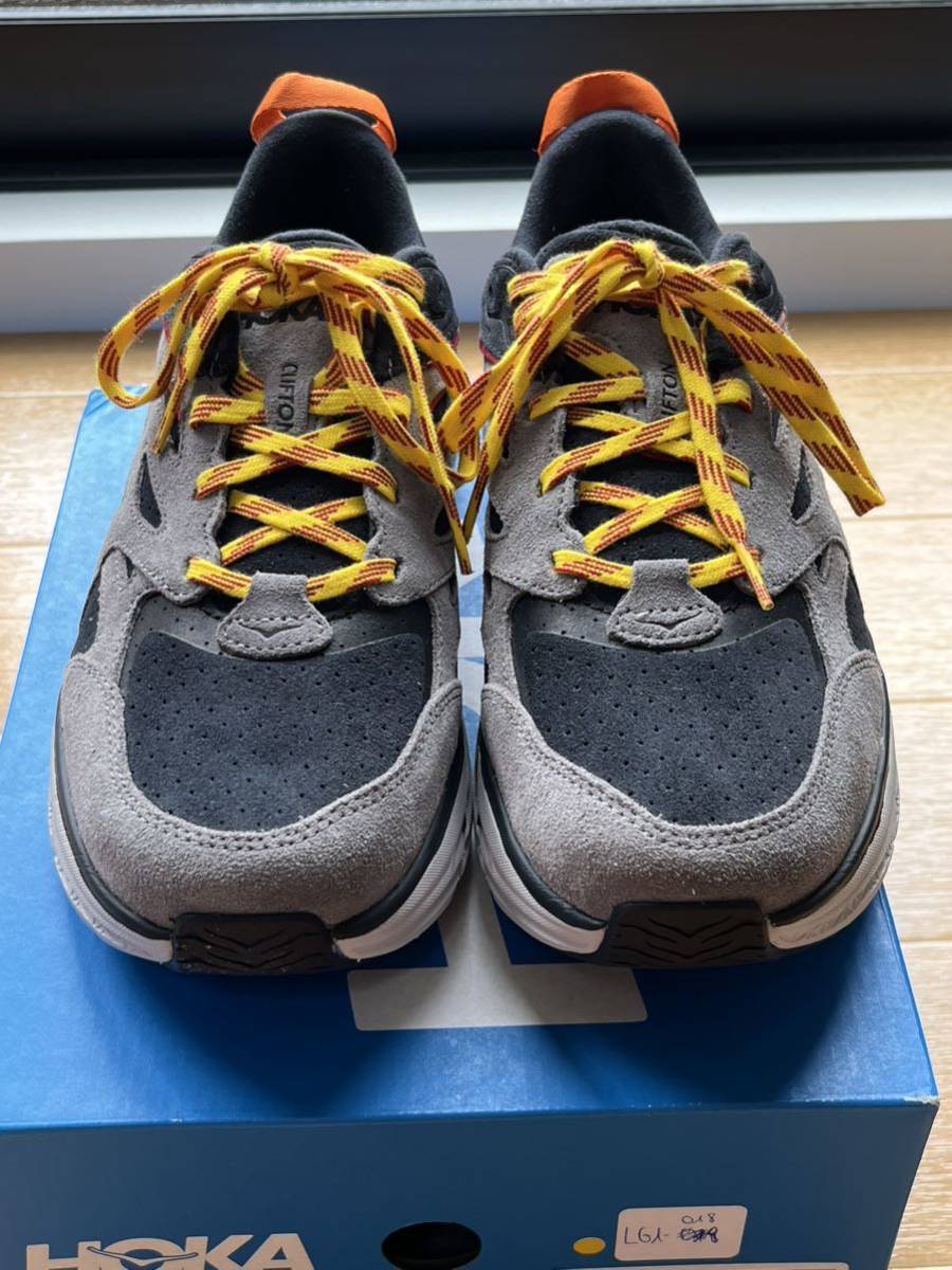 送料無料 新品 27 5cm US9 5 HOKA BEAMS HOKA ONE ONE CLIFTON L SUEDE