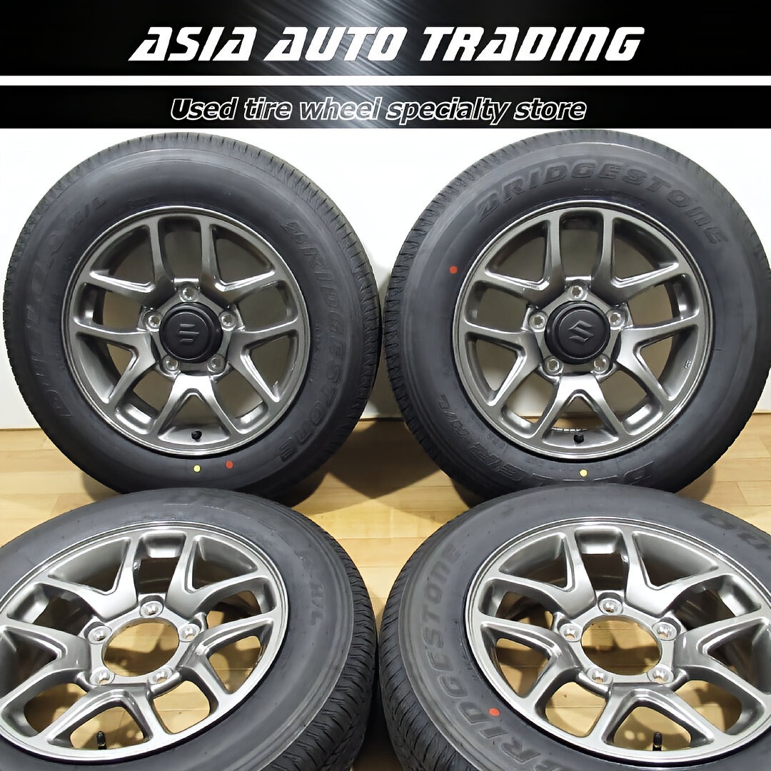 新車外し スズキ JB64 ジムニー XC 純正 5.5J+22 PCD139.7-5穴