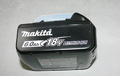 マキタ 国内純正バッテリー 18V6.0Ah BL1860B/A-60464 残量表示 2個