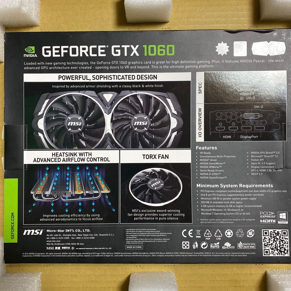 ゲーミングPC用のグラフィックボード　美品 GeForce GTX GAMING グラフィックボード