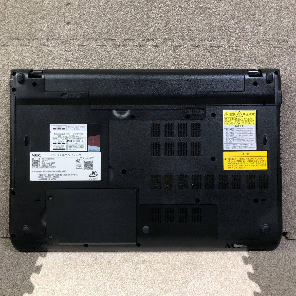 競売 【M6-60】Windows11/新品SSD240GB【NEC i5-4200M/メモリ4GB