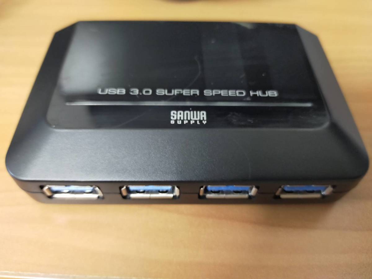 USBポートハブ　4口　USB-HGW410BK