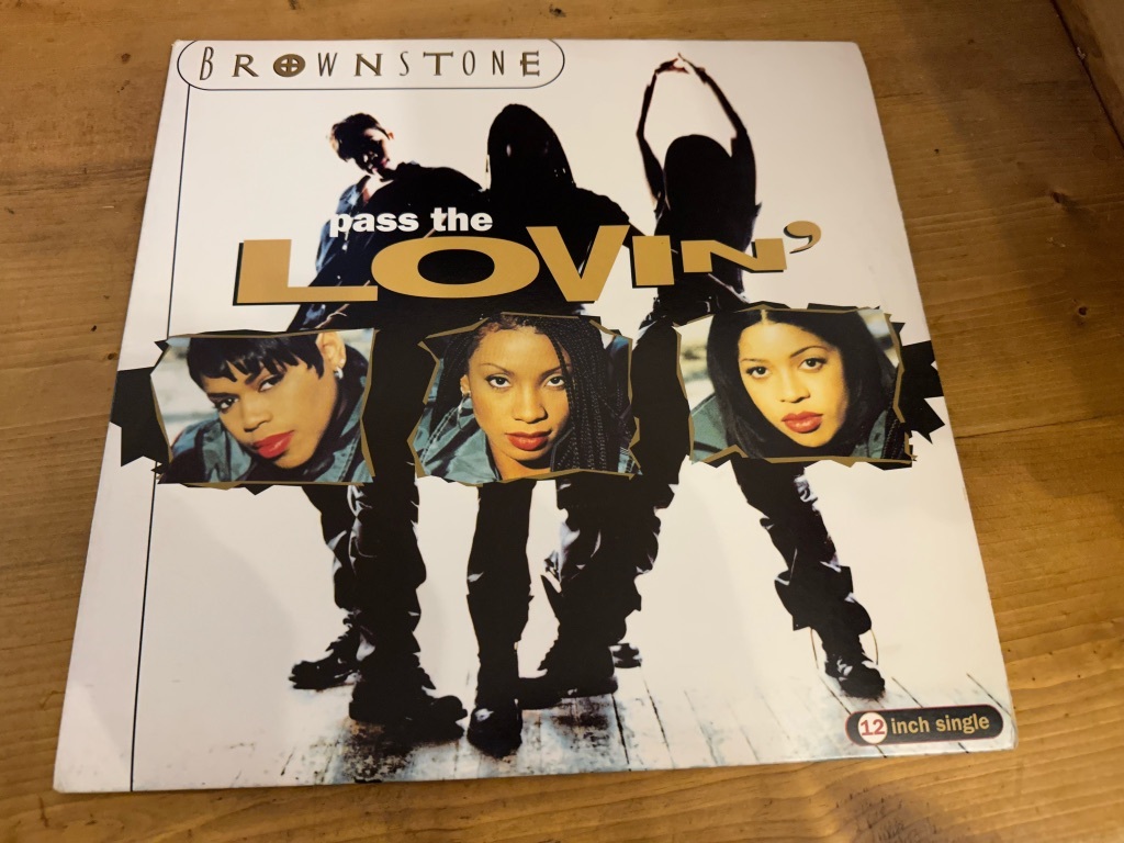 12”★Brownstone / Pass The Lovin' / R&B / ヴォーカル・ハウス・ミックス！の画像1
