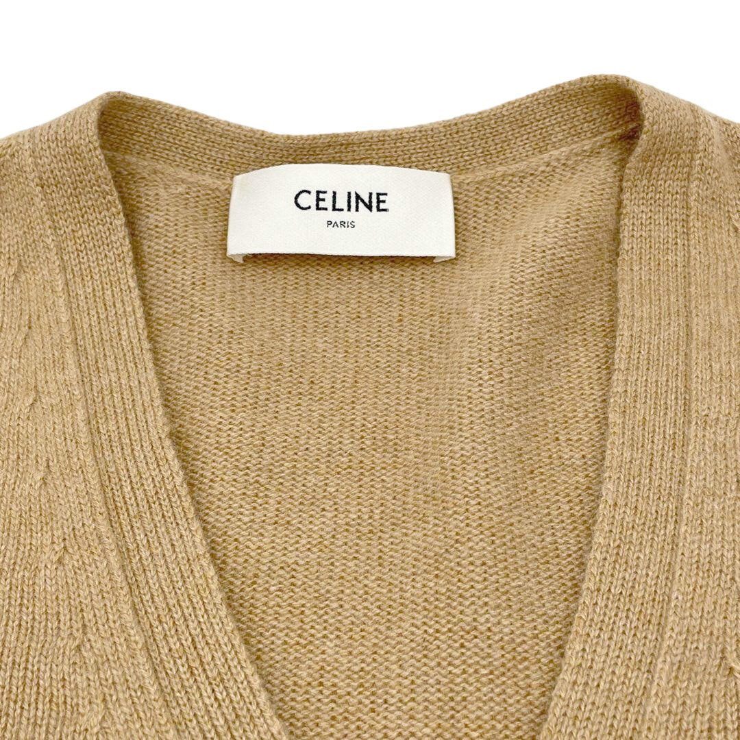 CELINE セリーヌ ニット ロングカーディガン Sサイズ カシミヤ CELINE セリーヌ ニット ロングカーディガン Sサイズ カシミヤ