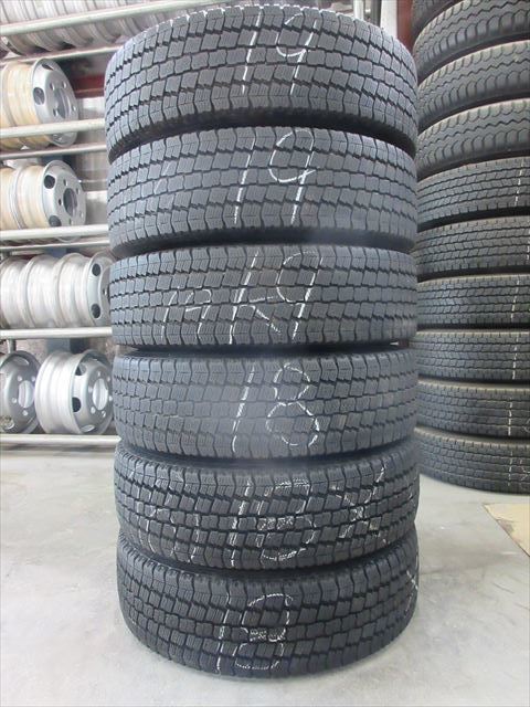 送料無料　スタッドレス　205/70R16　TOYO　M934　18～19年　エルフ　タイタン　アトラス　新車外しTS16×5.5J　116.5-8TC　5穴　6本セット_画像6