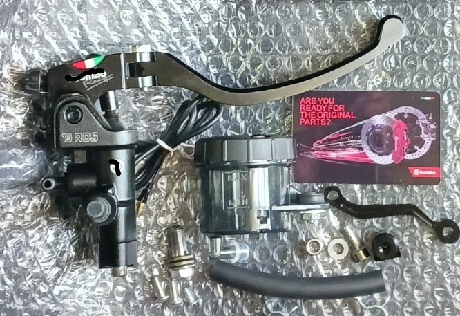 新品・未使用】ブレンボ風 RCS19型ブレーキマスターシリンダー 新品・未使用】ブレンボ風 RCS19型ブレーキマスターシリンダー