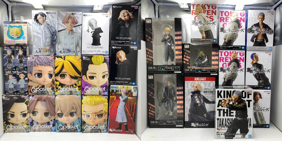 0571】東京リベンジャーズ プライズフィギュア 30点まとめ売り