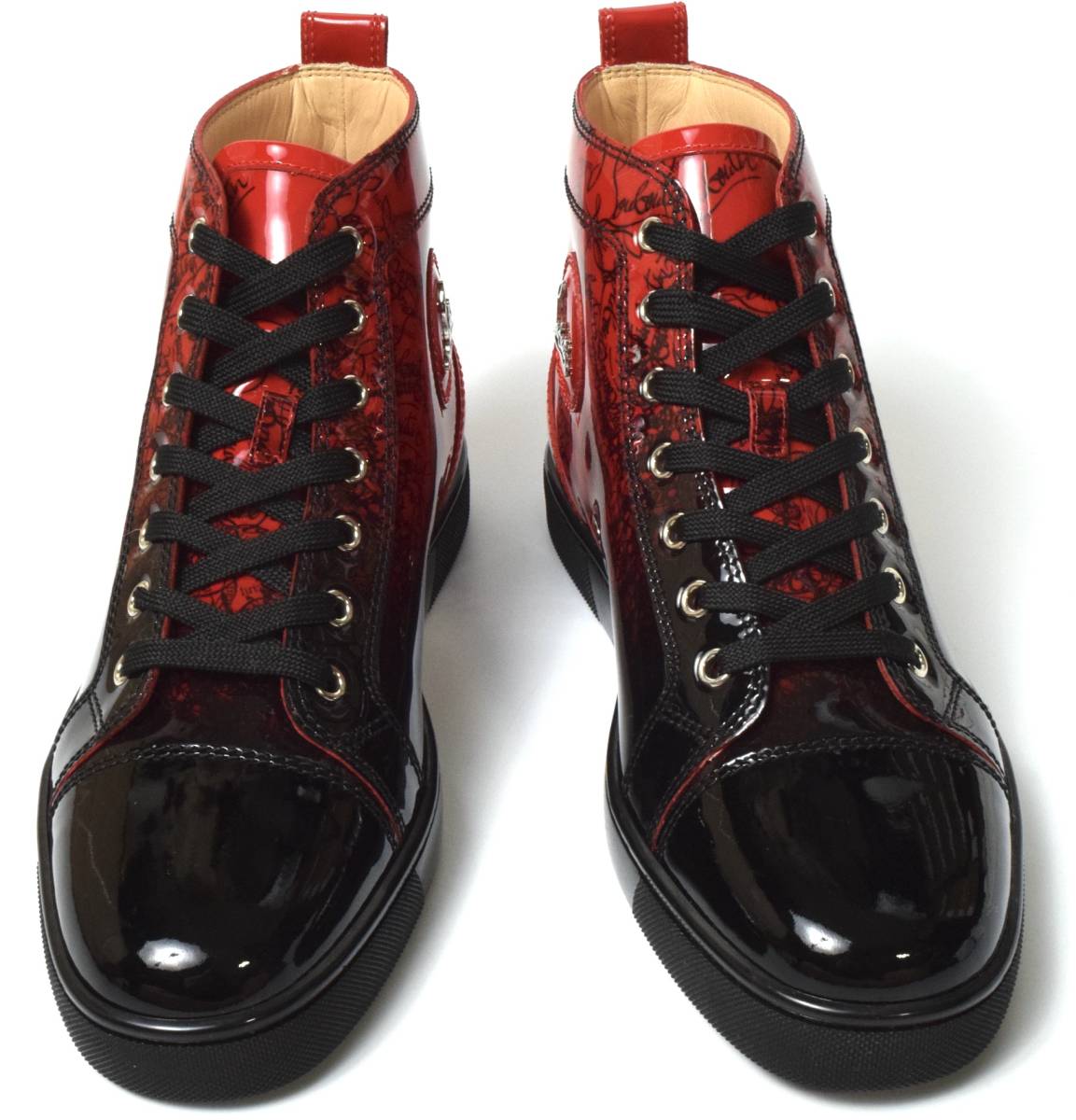 未使用 Christian Louboutin クリスチャンルブタン Louis Flat Patent