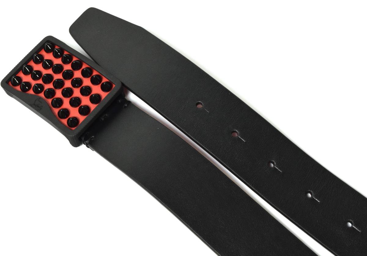未使用 Christian Louboutin クリスチャン ルブタン LOUIS BELT 35