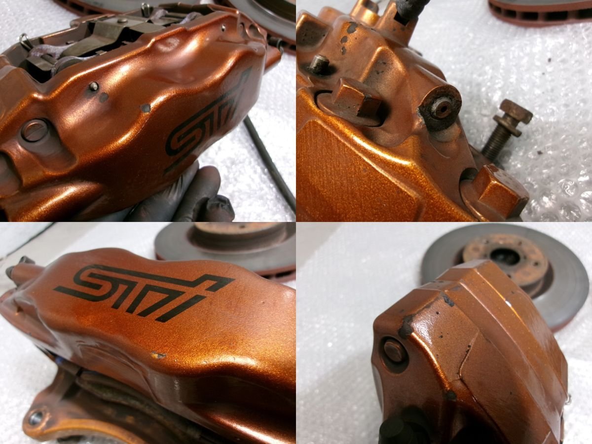 ☆売切り!☆GVB インプレッサ STI 純正 brembo ブレンボ フロント
