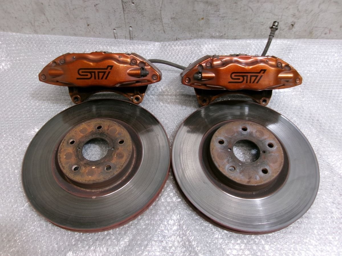 ☆売切り!☆GVB インプレッサ STI 純正 brembo ブレンボ フロント
