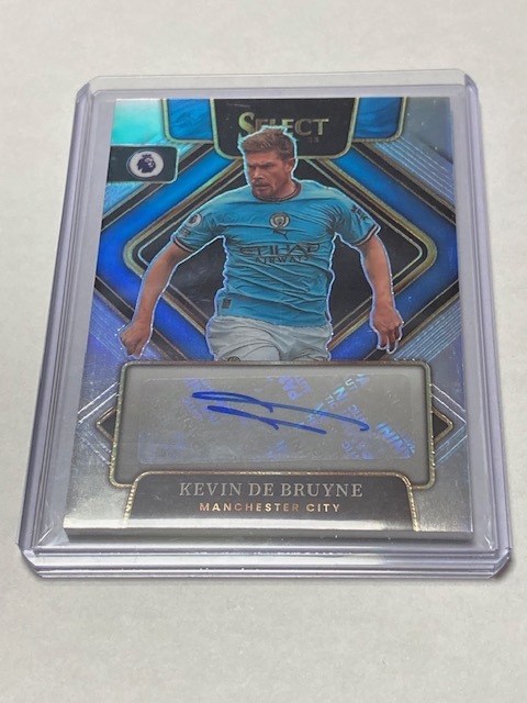 2022-23 Panini Select Premier League Signatures Kevin De Bruyne