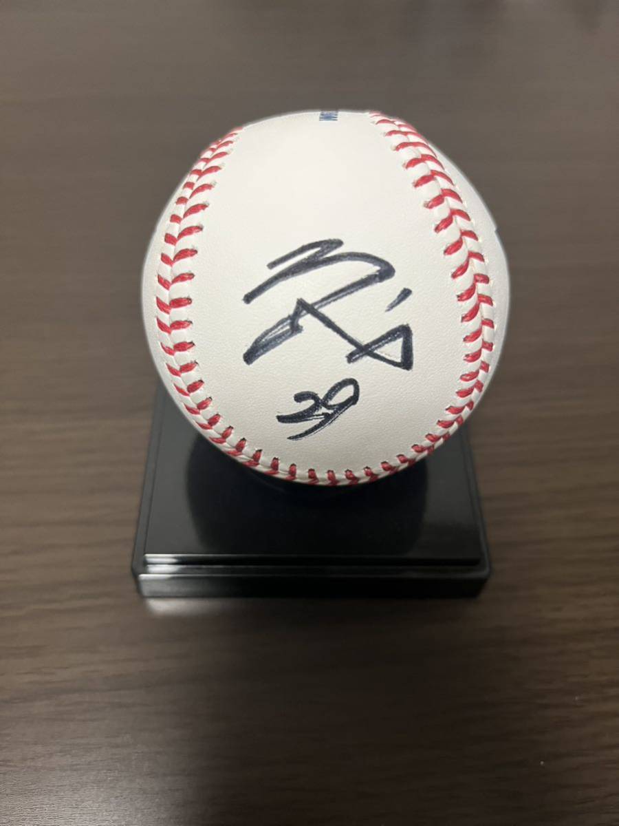 WBC 2023 侍ジャパン 宮城大弥 直筆サインボール WBC試合球 公式球