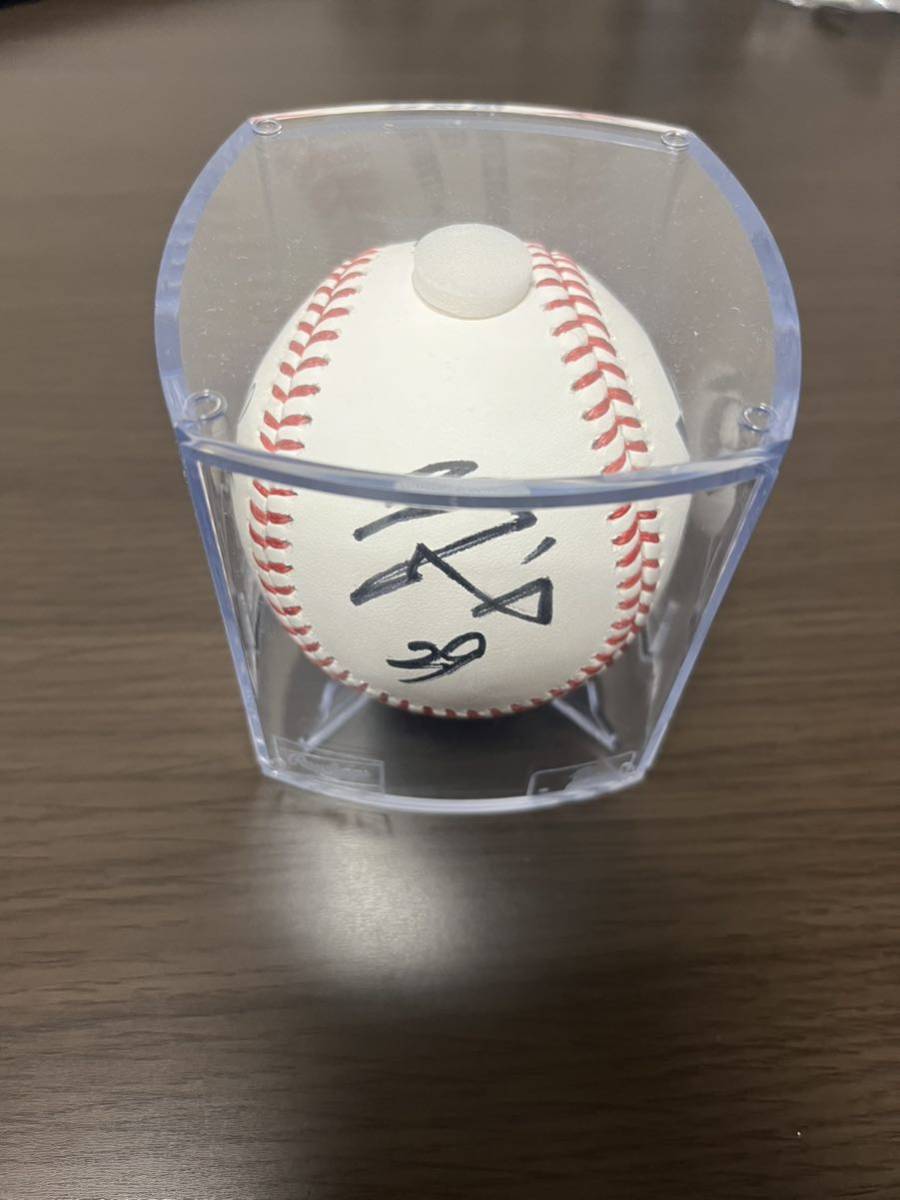 WBC 2023 侍ジャパン 宮城大弥 直筆サインボール WBC試合球 公式球