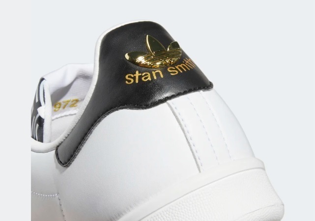 ☆海外限定☆adidas Originals Stan Smith 3Dロゴ White/Black (約23cm)_画像6