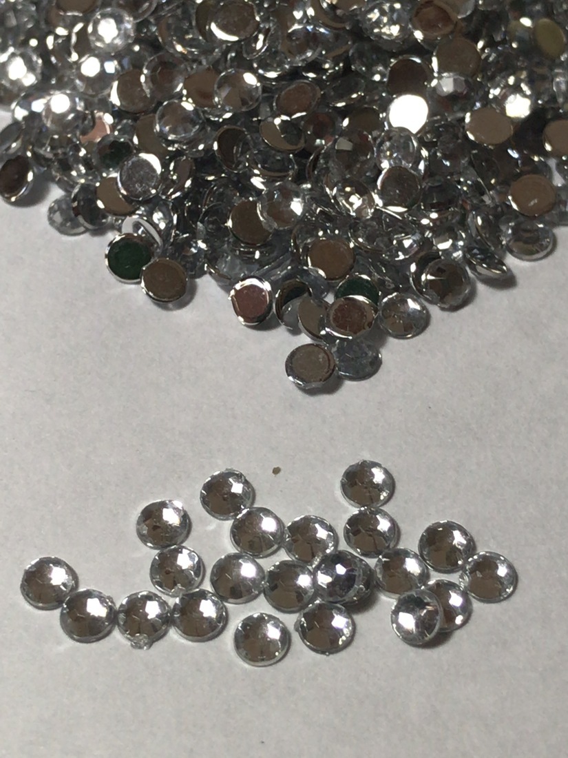 *3mm* deco for Stone 2000 bead clear line hand made nails Kirakira biju- parts DIY construction 