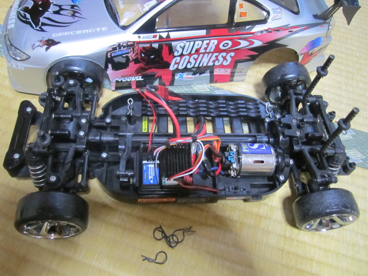 デモカー放出 屋外ドリフト動画有 1/10 TT01 改 S15 シルビア 2 デモカー放出 屋外ドリフト動画有 1/10 TT01 改 S15 シルビア 2