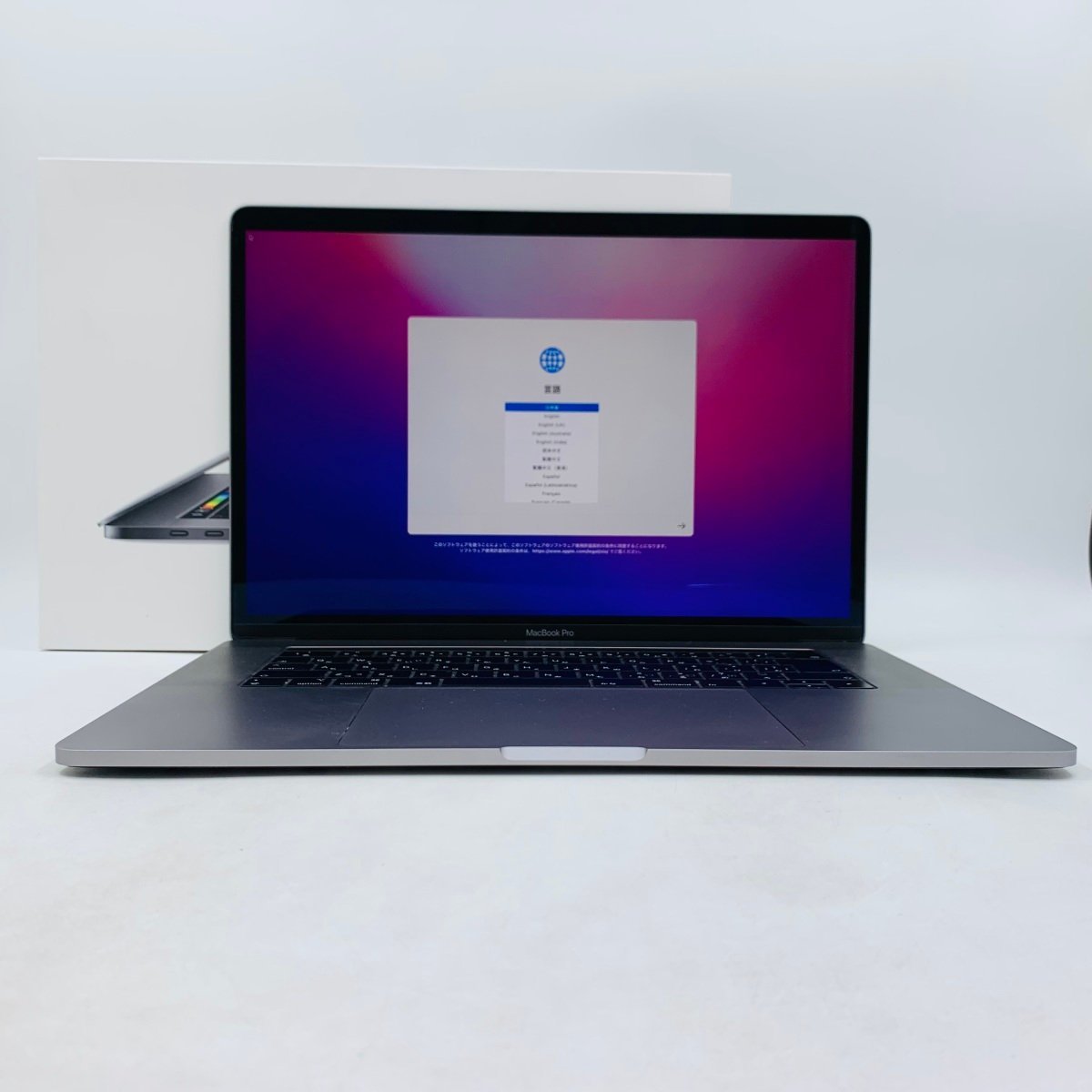 ジャンク MacBook Pro Touch Bar+Touch ID 15インチ (Mid 2018) Core
