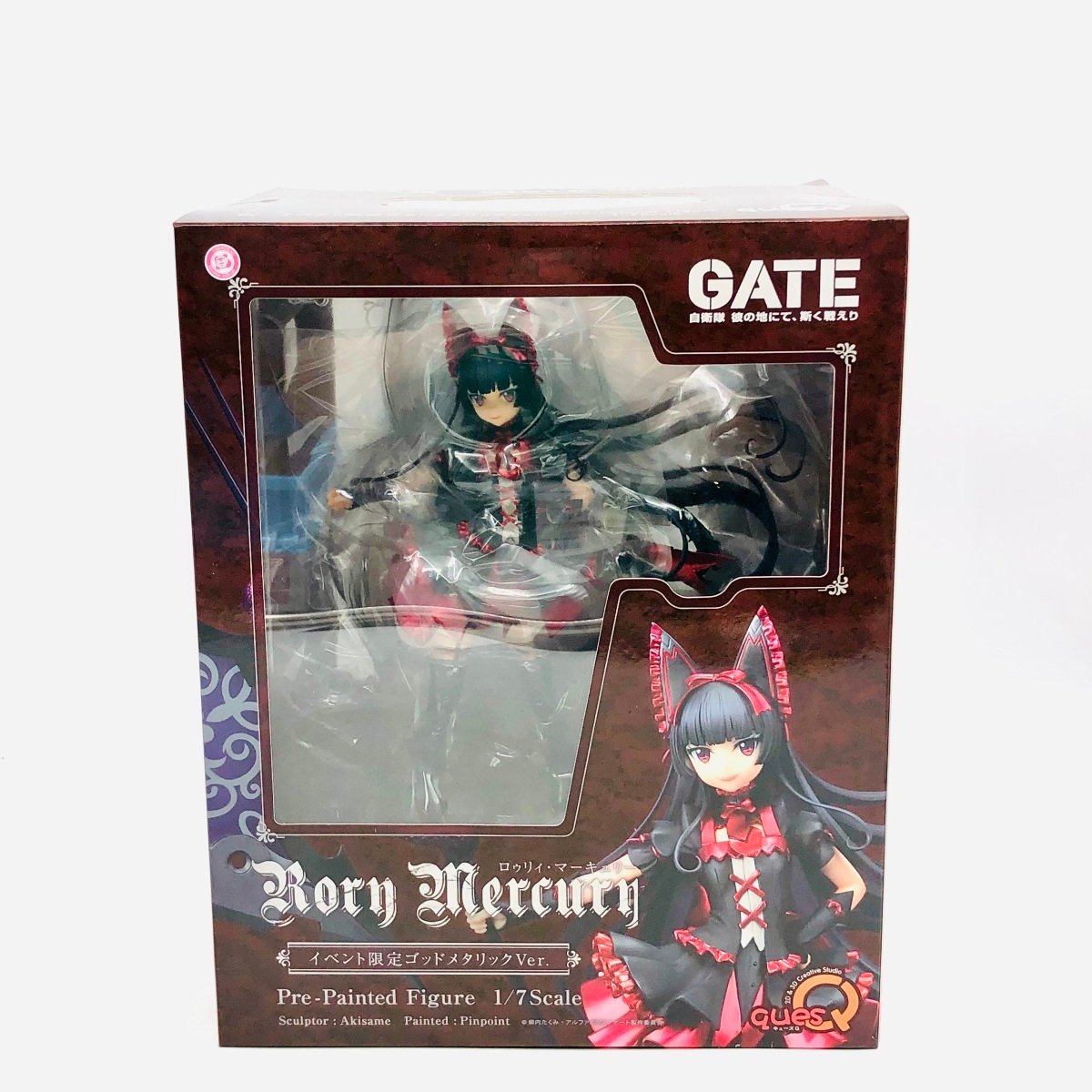 新品未開封 キューズQ GATE 1/7 ロゥリィ・マーキュリー イベント限定