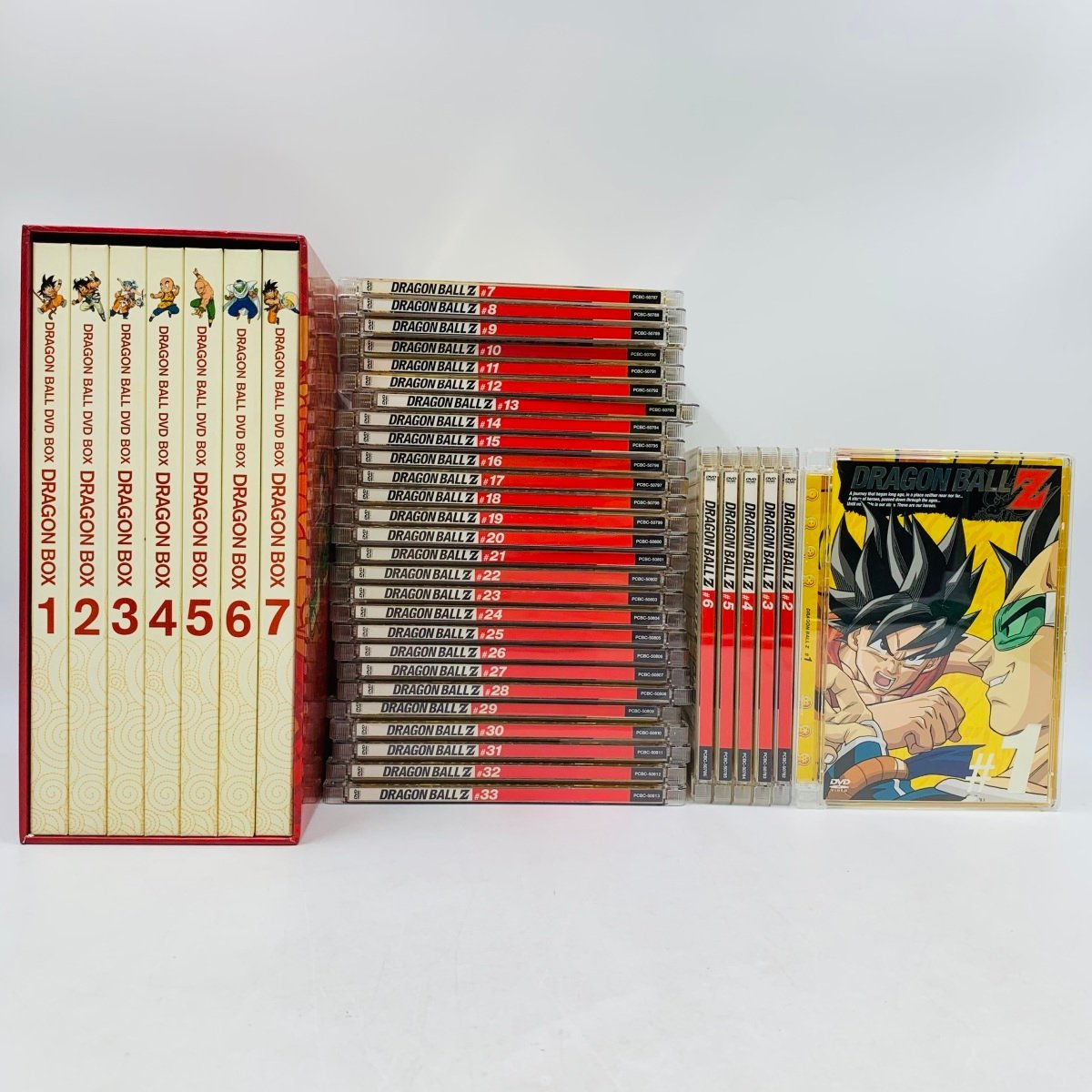 中古 DVD ドラゴンボール DORAGON BOX + ドラゴンボールZ 1~33巻 無印