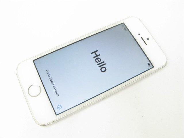ソフトバンク SoftBank iPhoneSE 32GB シルバー SIMフリー SIMロック