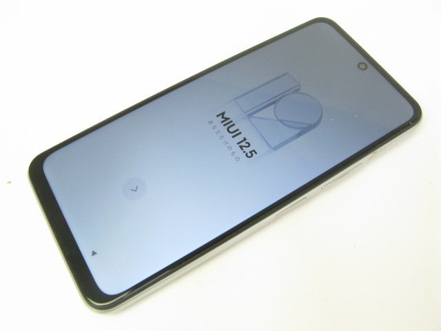 au XIG02 Redmi Note 10 JE クロームシルバー SIMフリー SIMロック解除 