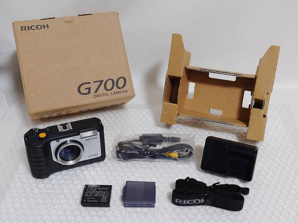 素敵な 現状品+廃盤品+レンズフィルター RICOH G700 リコー 防水・防塵