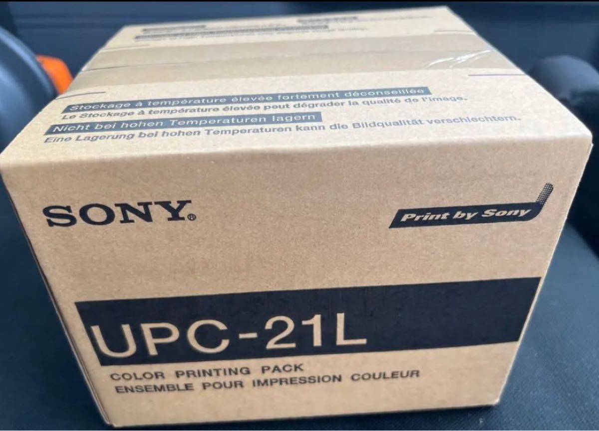 SONY カラープリントパック UPC‐21Lペーパー 2箱 | alfasaac.com