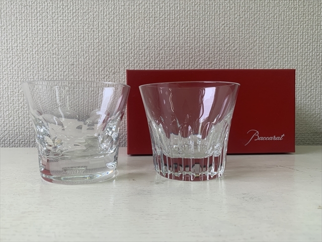 ほぼ未使用品■バカラ/Baccarat■エトナ・ベルーガ■ロックグラス■2個セット■元箱有