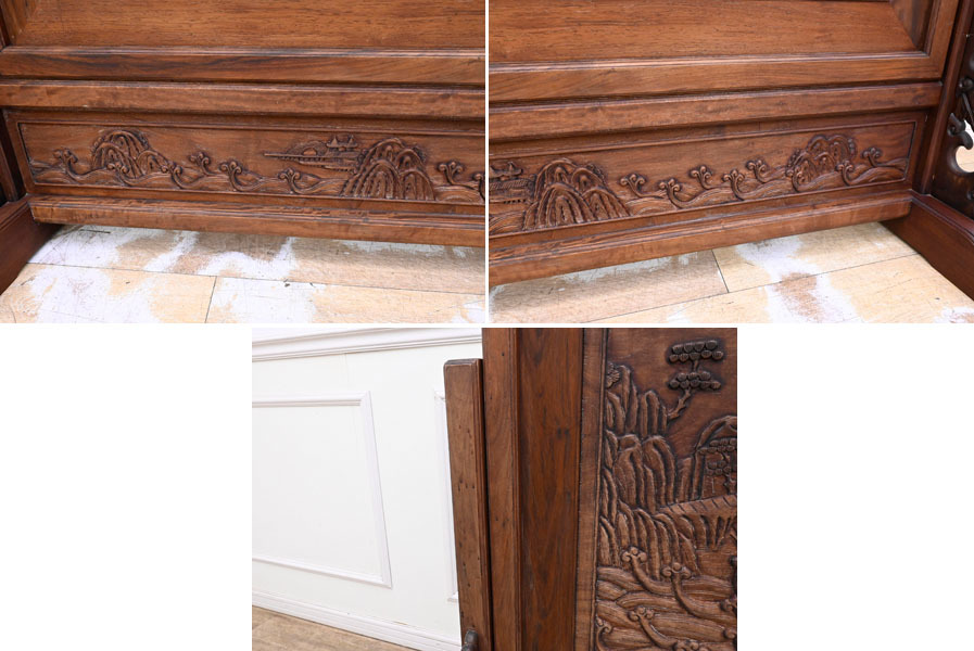 MF07 China fine art beautiful .... carving tree carving sculpture partitioning screen just . bulkhead . decoration thing objet d'art partition 