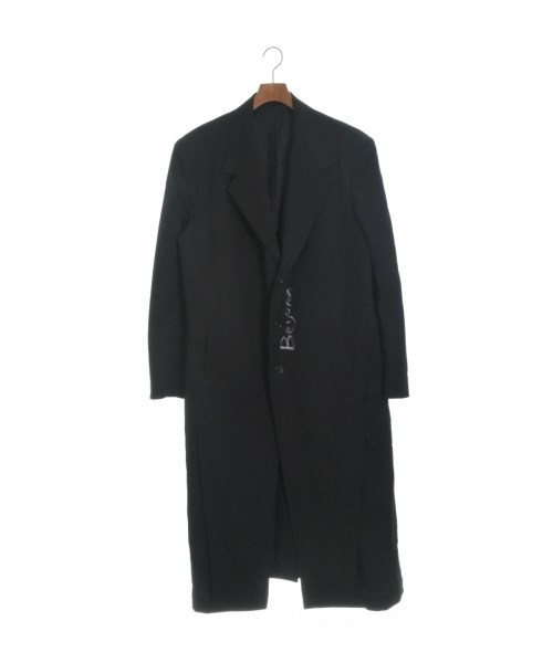 yohji yamamoto POUR HOMME チェスターコート メンズ ヨウジヤマモトプールオム 中古　古着_画像1