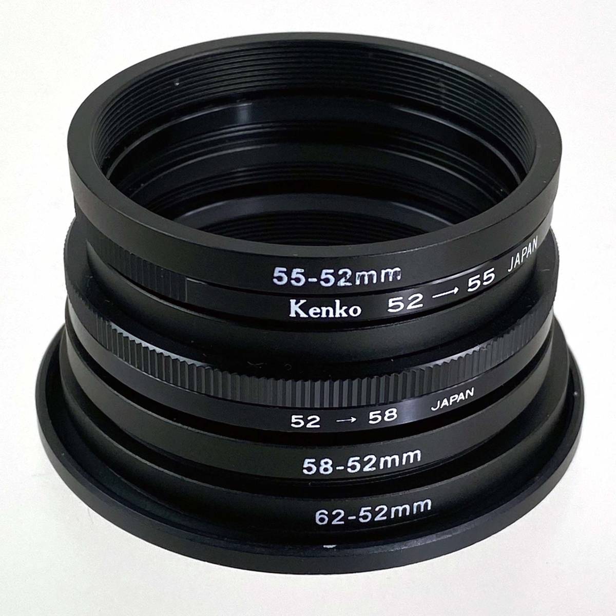 激安超特価 Kenko レンズアクセサリ ステップダウンリング 58-52mm P=0.75 レンズフィルター径変換用 Kenko レンズアクセサリ OMリングセット 52mm