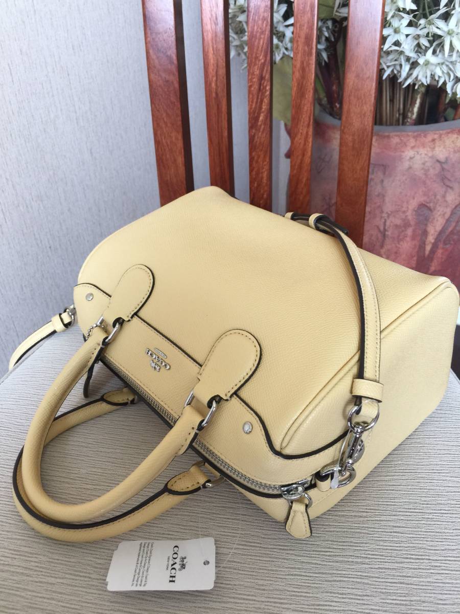 COACH Coach新品超最新5月下旬法律專賣店購買2way手提包女士迷你波士頓f31082 100％正品保證 原文:COACH コーチ新品 超最新作 5月下旬 正規店様購入2wayハンドバッグ レディース ミニボストン f31082 100%本物保証