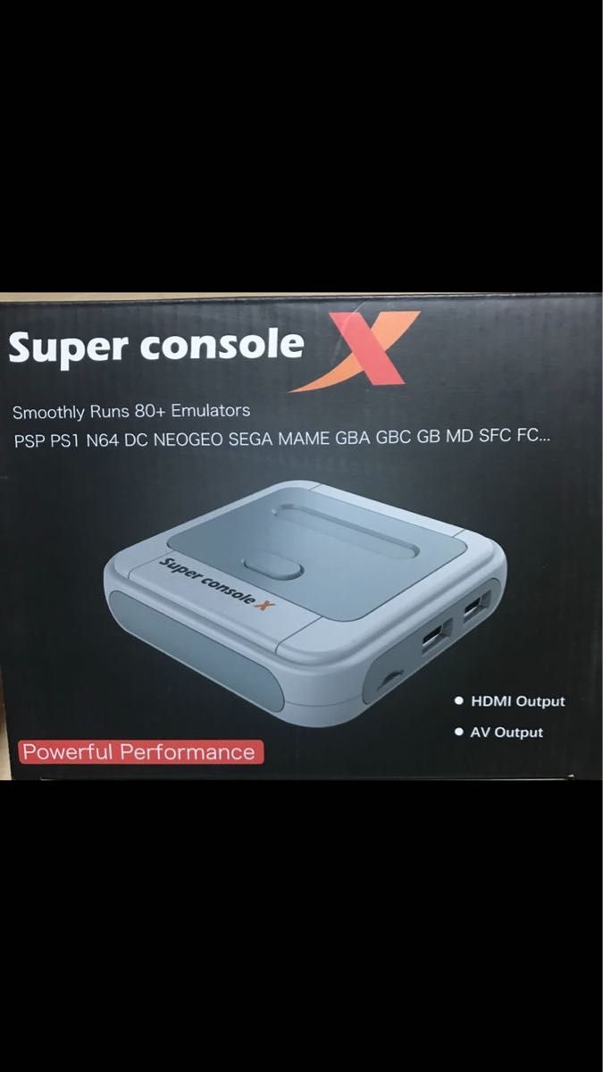 【新品未使用】【256GB】【有線コントローラー】super console x コンソールX console レトロゲーム